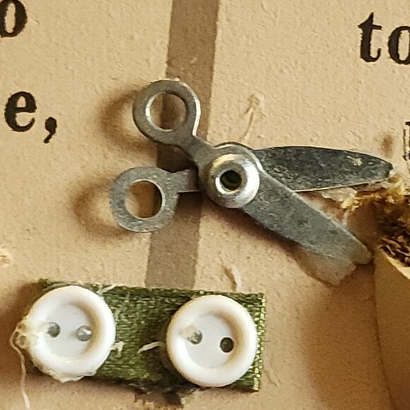 Vintage Fishing Vest Rods/Poles A Tough Job To Tackle Refrigerator/Fridge Magnet - Picture 5 of 7